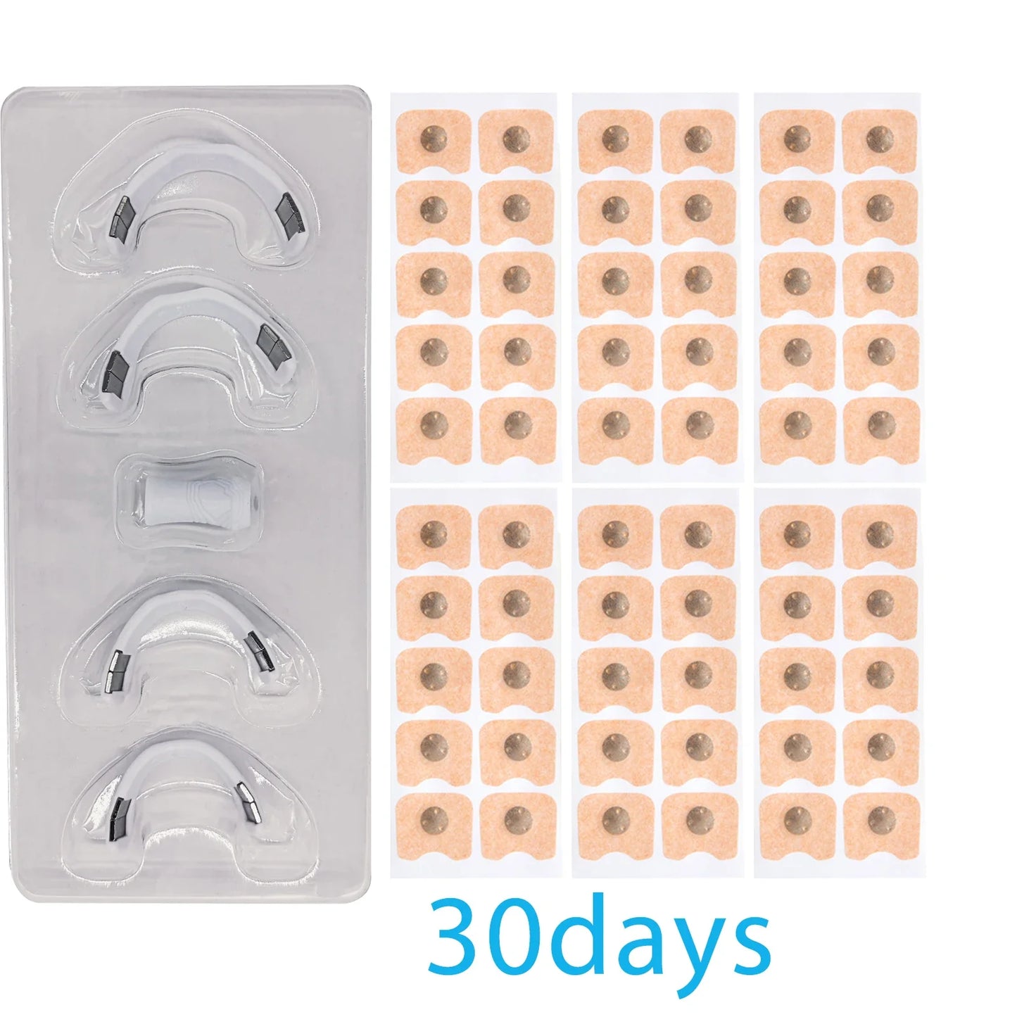 Nasal Breathing Dilator Starter Kit – Anti-Snoring Magnetic Nose Strips for Sleep & Sports Airflow Improvement