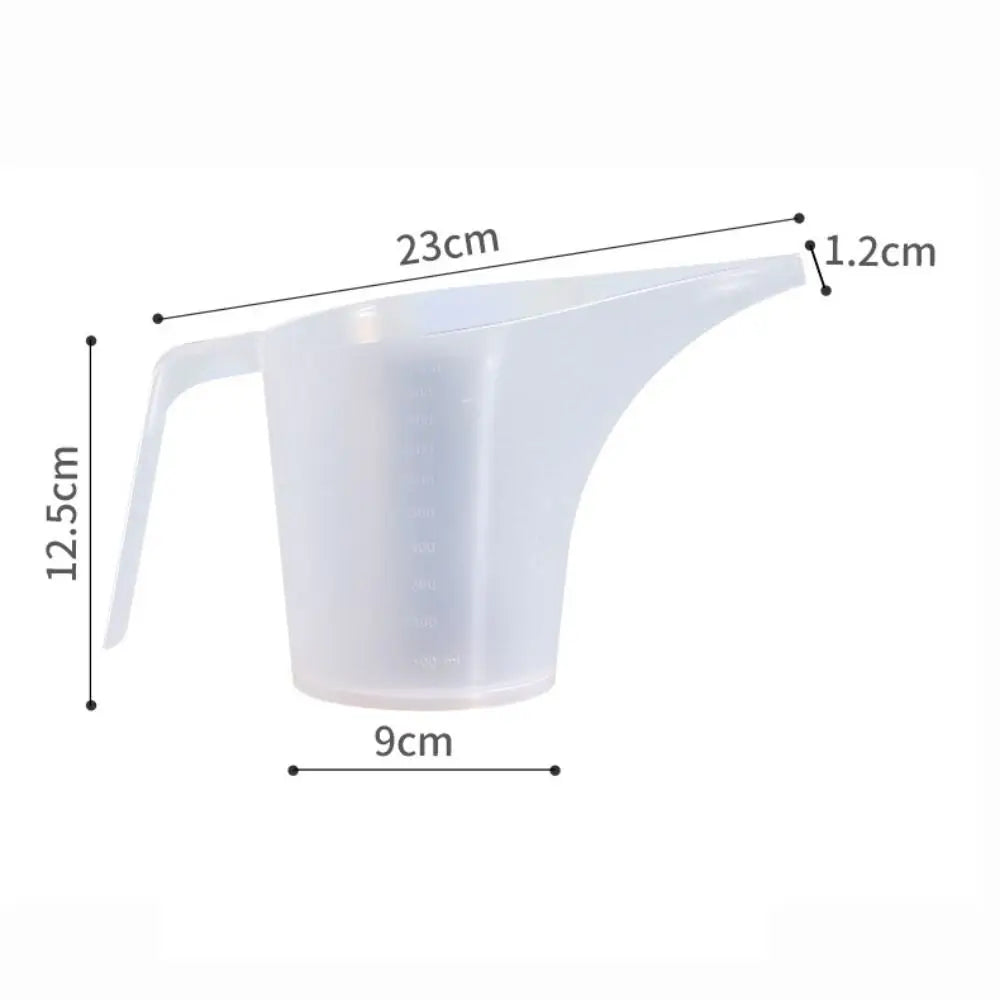 1000ML Plastic Measuring Cup with Long Spout – Graduated Funnel Pitcher Jug for Precise Liquid Pouring Kitchen Tool