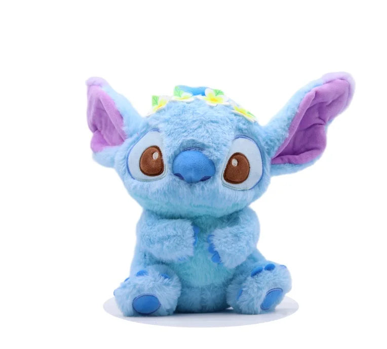 Disney Lilo & Stitch Plush Toys β Pink Lilo & Blue Stitch Stuffed Dolls, Cute Pendant Plush for Boys & Girls Birthday Gift