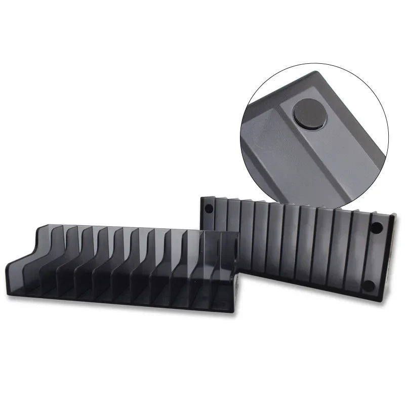 Data Frog 2-Pack Game Card & Disk Storage Stand for Nintendo Switch – Holds 24 Game Cartridges or Discs