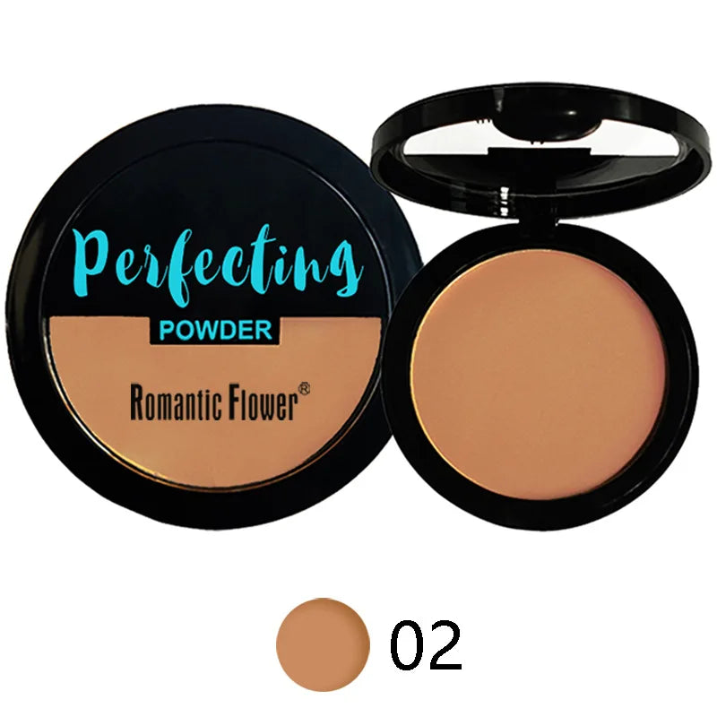 Sweat-Resistant Contouring Powder Palette – Matte Buildable Coverage for All Skin Tones with Highlight & Shadow