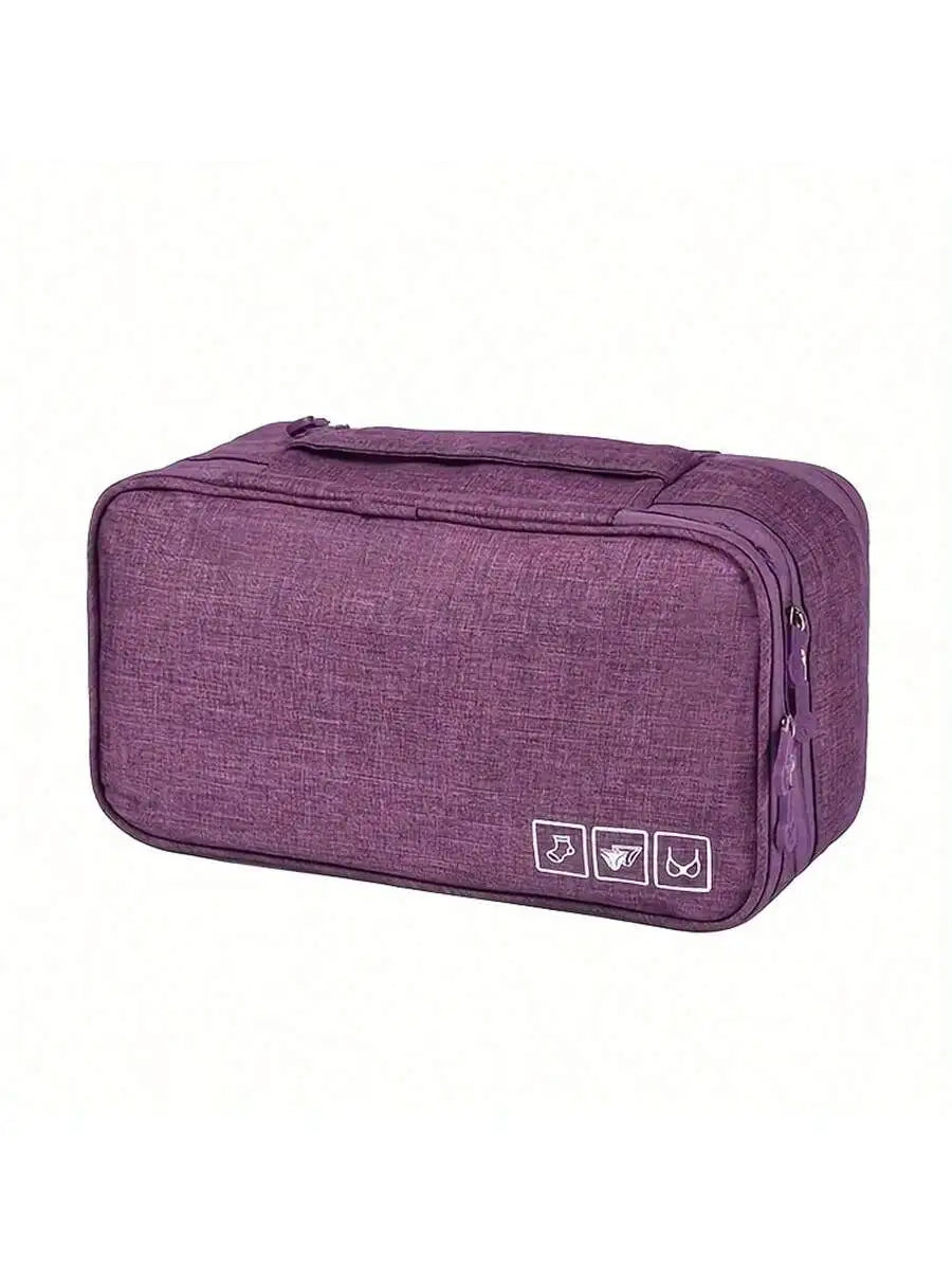 High-Quality Oxford Cloth Underwear Storage Bag – Travel Bra Organizer for Autumn and Winter