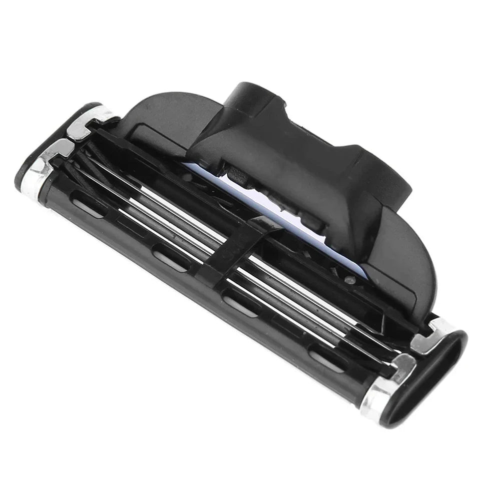 Men’s Razor Blade Refill Set – 4/8/12/16PCS Triple-Layer Safety Shaving Blades Replacement Cartridges