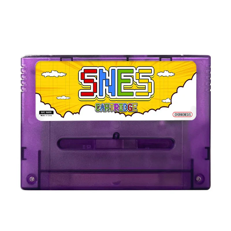 3000-in-1 SFC Game Cartridge with 8GB TF Card — Memory Card for Super Famicom & SNES Console