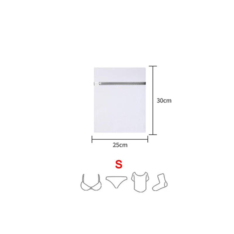 Mesh Laundry Bags Set – 4PCS/1PC Coarse Net Wash Bags for Washing Machines, Bra & Clothing Protector