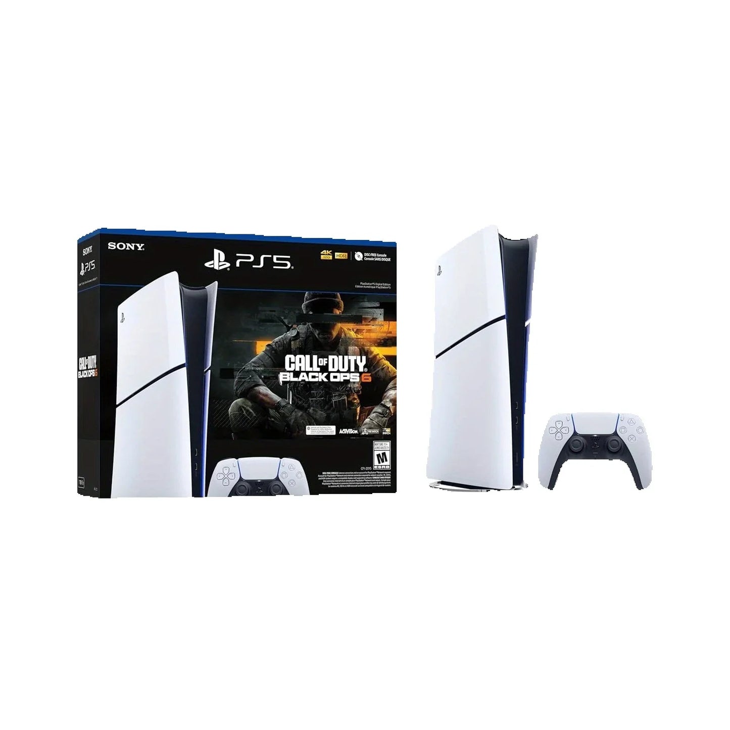 PlayStation 5 Digital Edition Slim — Call of Duty: Black Ops 6 Bundle