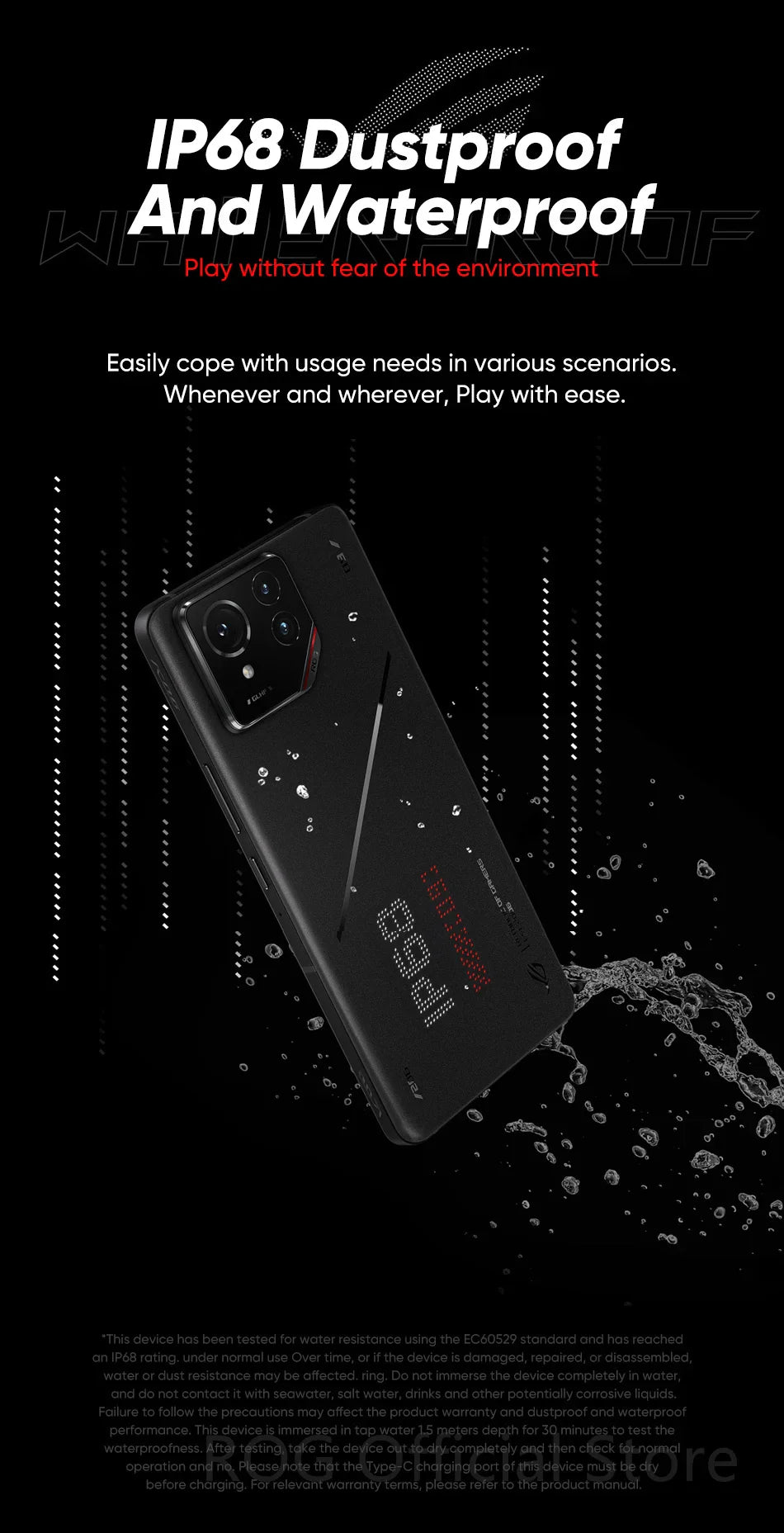 World Premiere ASUS ROG Phone 9 โ Snapdragon 8 Elite 5G Smartphone, 6.78'' 185Hz AMOLED Display, 5800mAh, NFC, ROG 9 Pro