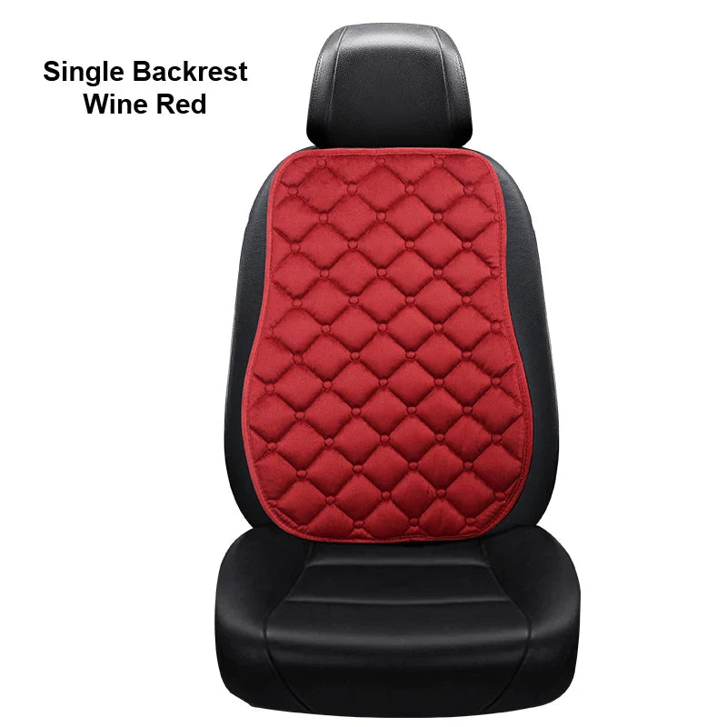 Universal Winter Warm Car Seat Cover Protector Set – 3-Piece Rear Seat Cushion Auto Interior Protection for Cars, SUVs & Vans