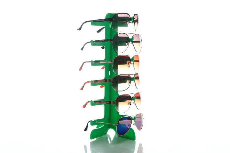 Plastic Sunglasses & Eyeglasses Display Stand β Space-Saving Home Organizer Shelf