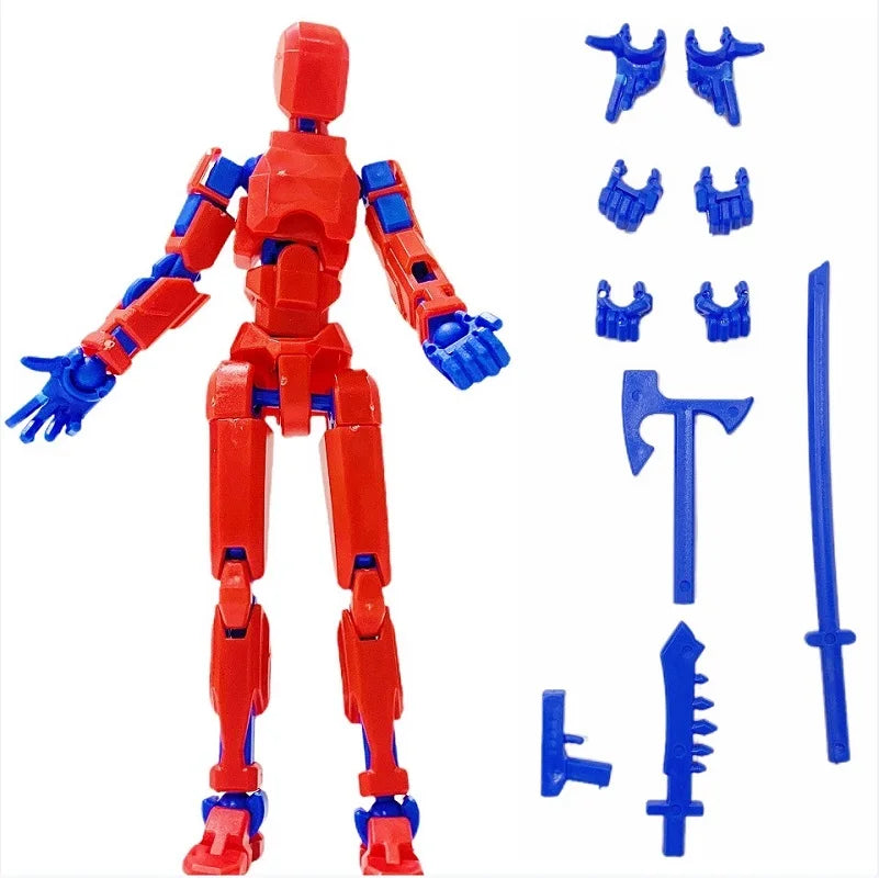 Titan 13 Action Figures – 3D Printed Multi-Jointed Movable Lucky 13 & Nova 13 Collectibles
