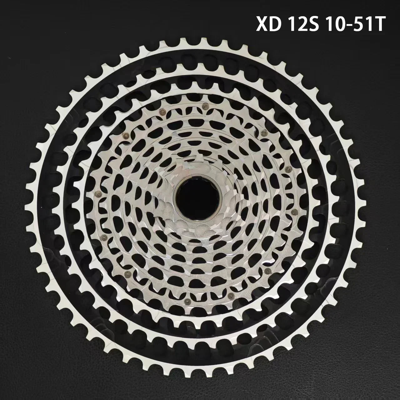 GOLDIX 12-Speed Ultralight MTB Cassette – CNC Sprocket 11-51T/11-46T HG & 10-46T/10-51T XD for Shimano SRAM