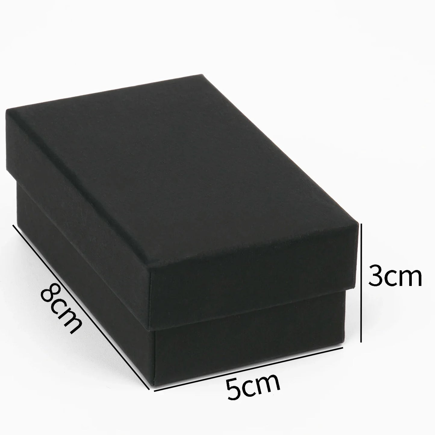 Black Square Jewelry Gift Box Organizer β Display & Packaging for Rings, Earrings, Necklaces, Bracelets, Brooches