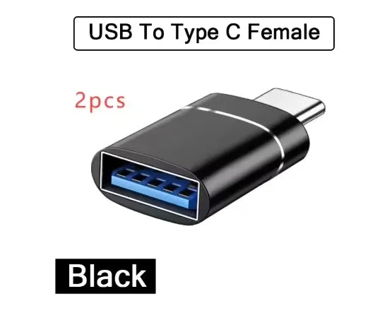 USB 3.0 to USB-C OTG Adapter – Type-C Male to USB 3.0 Female Converter for PC, Laptop, Mac & Xiaomi Smartphones