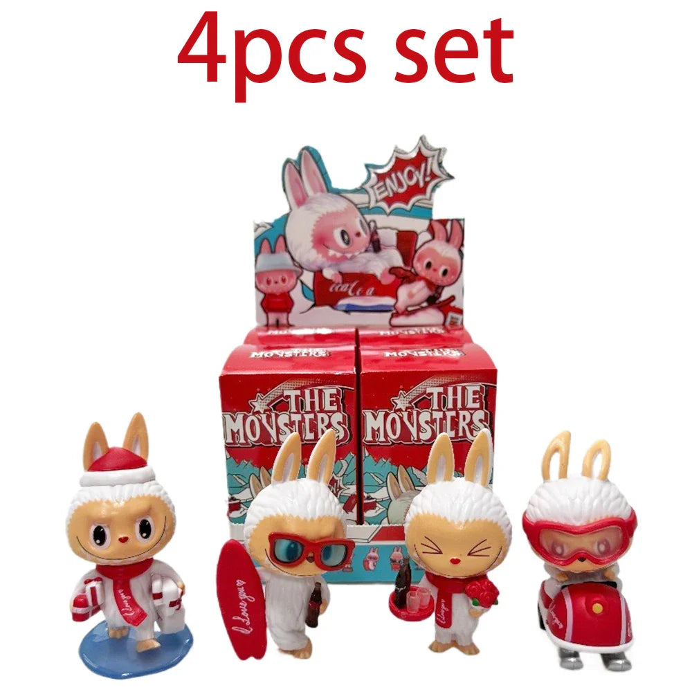 Labubu Original THE MONSTERS Doll – Cola Series Action Figure Mystery Box, Blind Box Collectible, Christmas Gift for Kids