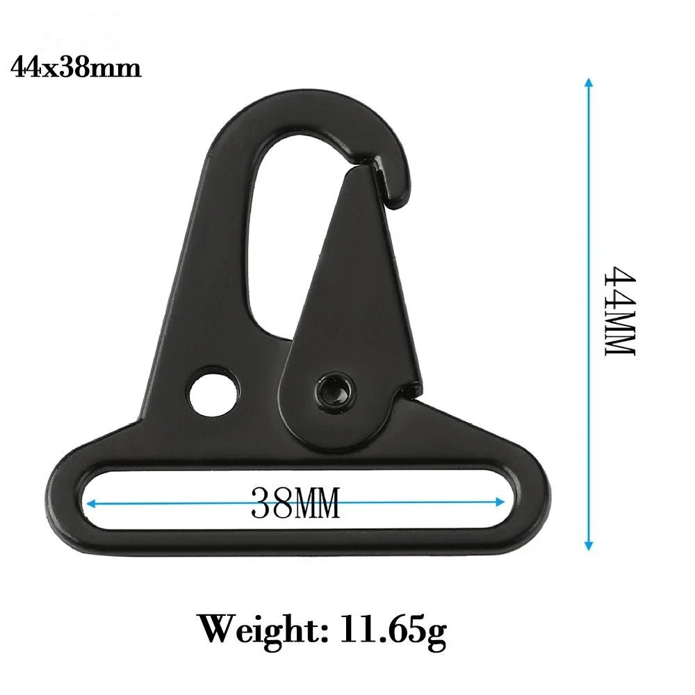 Aluminum Eagle Hook Carabiner Buckle – 10 Sizes Outdoor Climbing Strap Clip Tool
