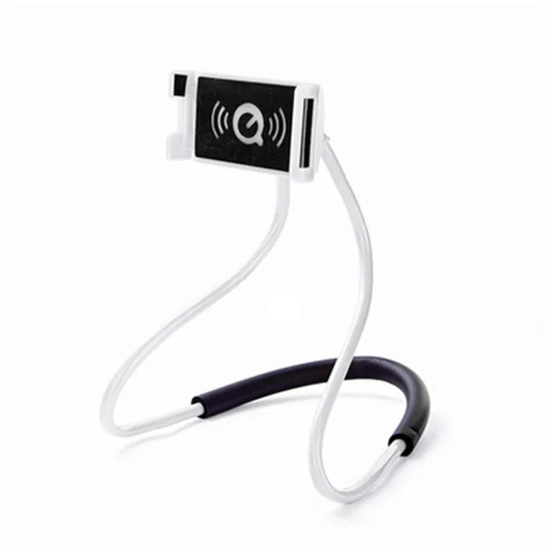 Flexible Neck Phone Holder - 360° Hands-Free Lazy Bracket Stand for iPhone, Samsung & Xiaomi