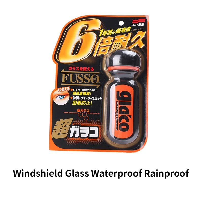 Soft99 Car Windshield Rain Repellent — 70ml JDM Glass Hydrophobic Coating for Anti-Rain Treatment