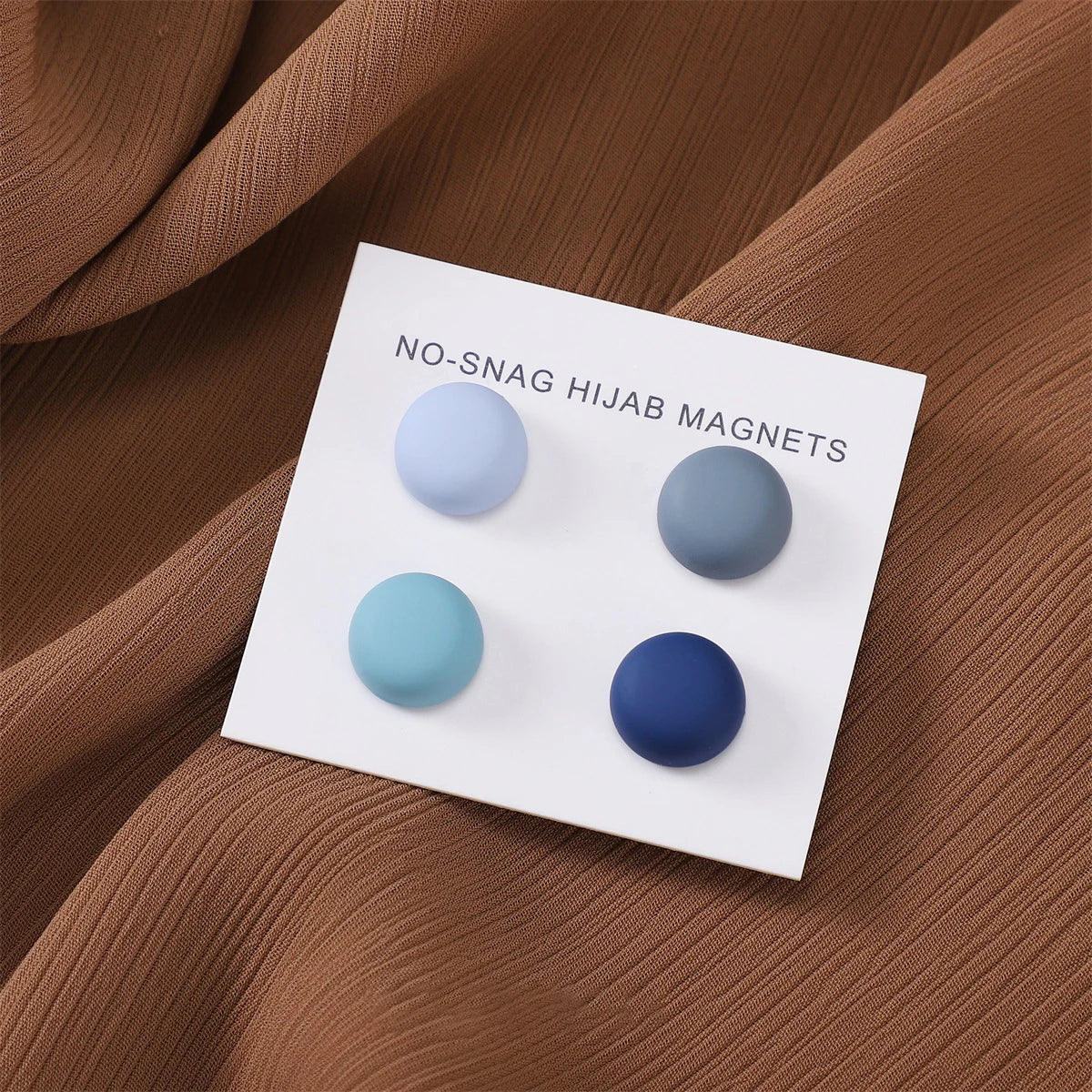 8pcs Hijab Magnetic Pins - Matte Magnet Brooch Buttons for Women Headscarf Shawl Accessories Mixed Colors