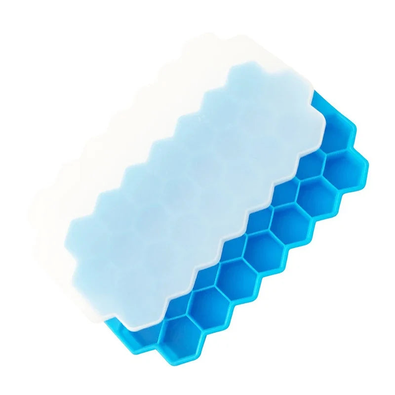 37-Grids Silicone Meatball Mold with Lid – Honeycomb Rice, Fish & Beef Ball Maker – Kitchen Food Shaping Tool & Storage Tray