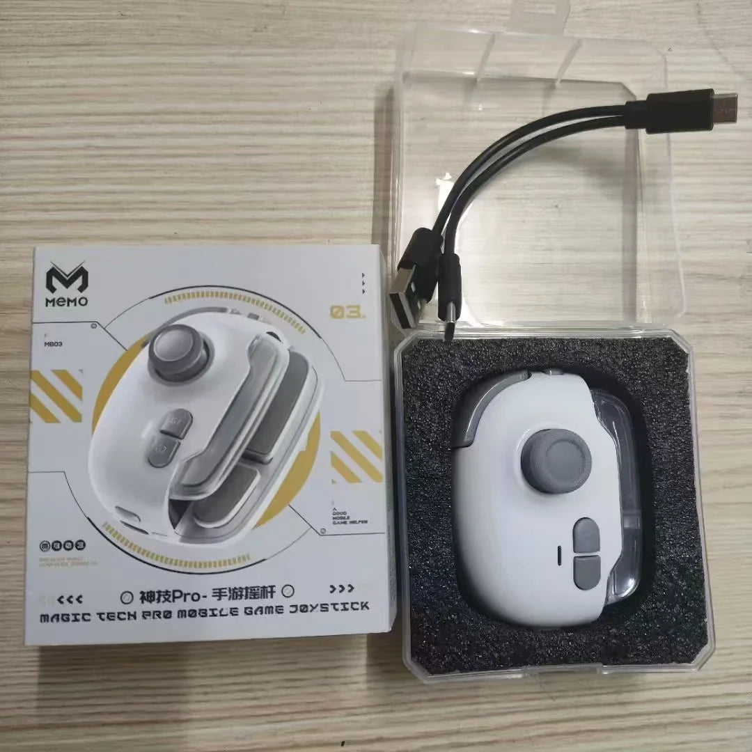 MEMO MB03 Pro Mobile Game Controller – Smart Joystick with One-Click Switch, Recoil Control & Vibration for iOS & Android Gaming