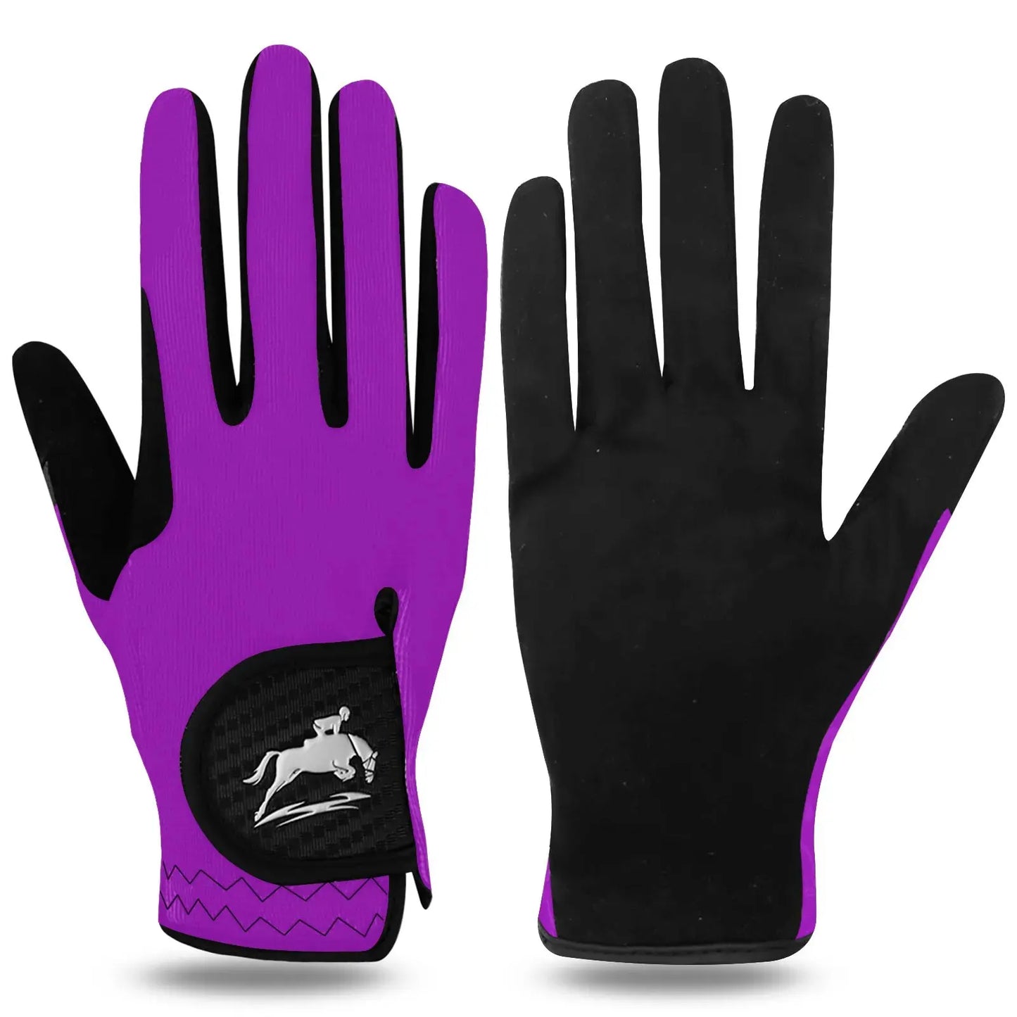 Women’s Equestrian Horse Riding Gloves — Lightweight, Breathable Mesh, Comfortable Grip, All-Weather Color Pack