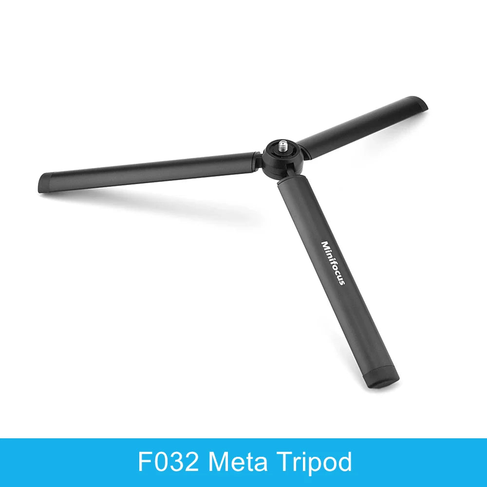 Metal Mini Tripod Stand for DJI, Zhiyun, Feiyu Gimbals & DSLR Cameras, Monopod with 1/4" Screw, Tabletop Handheld Stabilizer
