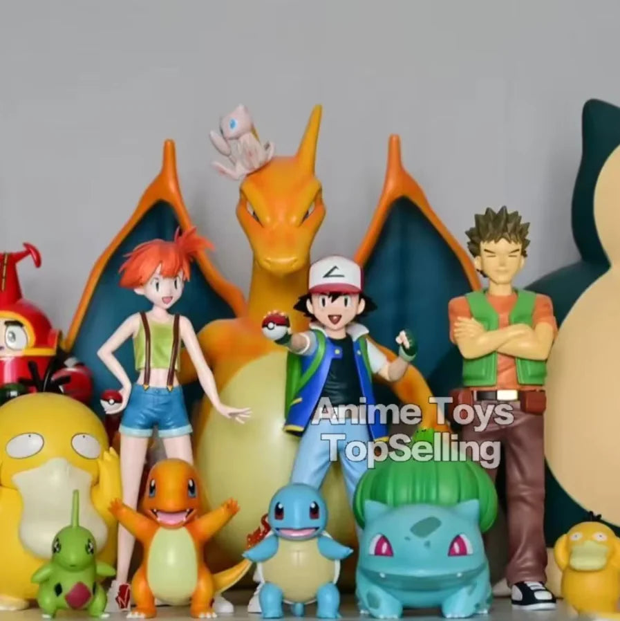 13cm Anime Pokemon Ash Ketchum Figure — PVC Action Toy for Kids, Collectible Gift Model