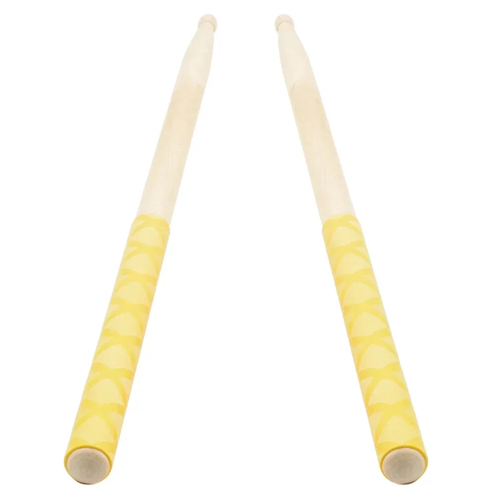 2Pcs Drumstick Grips – Anti-Slip Sweat-Absorbing Grip for 7A, 5A, 5B, 7B Drumsticks, 16.5cm Percussion Accessories