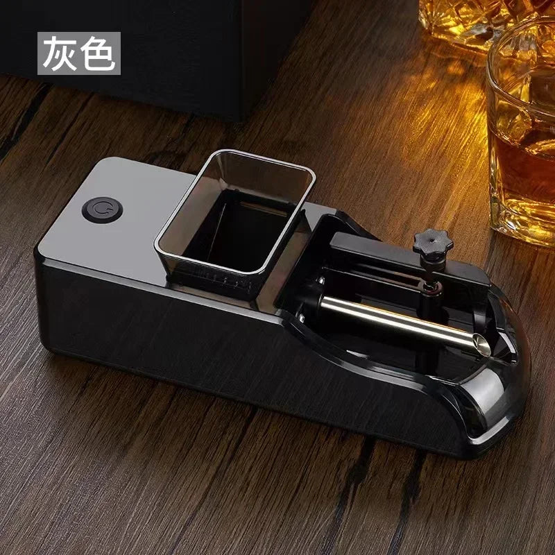 High Power Type-C Electric Cigarette Rolling Machine 6.5/8.0mm – Automatic Tobacco Winding Roller DIY Plug Charging Cigarette Maker Tool