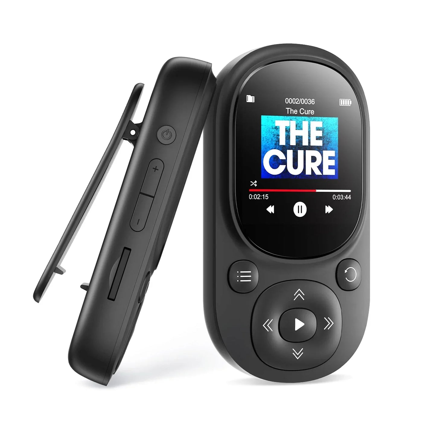 32GB Bluetooth MP3 Music Player β Clip-On, Lossless Sound, FM Radio, Voice Recorder, Supports 128GB TF Card