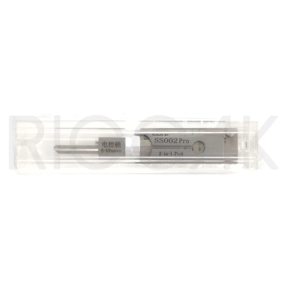 Lishi 2-in-1 Locksmith Tool — SS001, SS002, SS002R Pro, R52, KW1, KW5, SC1, SC4, SC20, M1/MS2, AM5, TE2 for Home & Civil Door Locks