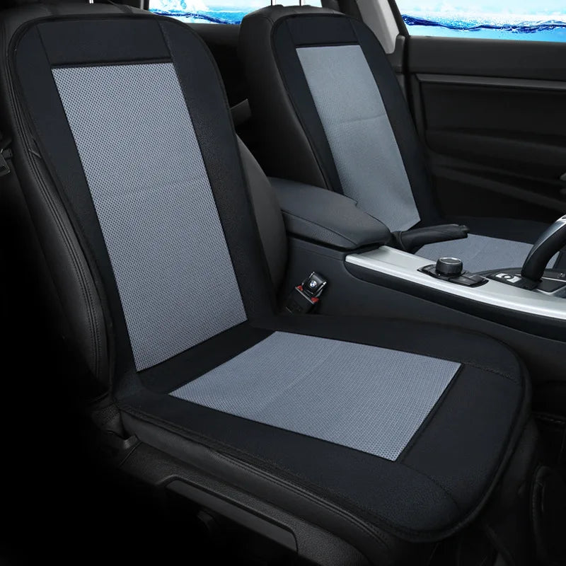 DC 12V 3D Car Seat Cooling Cushion | 8-Fan Ventilated Summer Air Seat for Fast Cooling