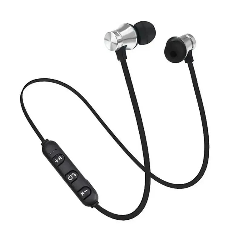 XT11 Wireless Sports Earphones – In-Ear Waterproof Neckband Bluetooth Headset with Mic