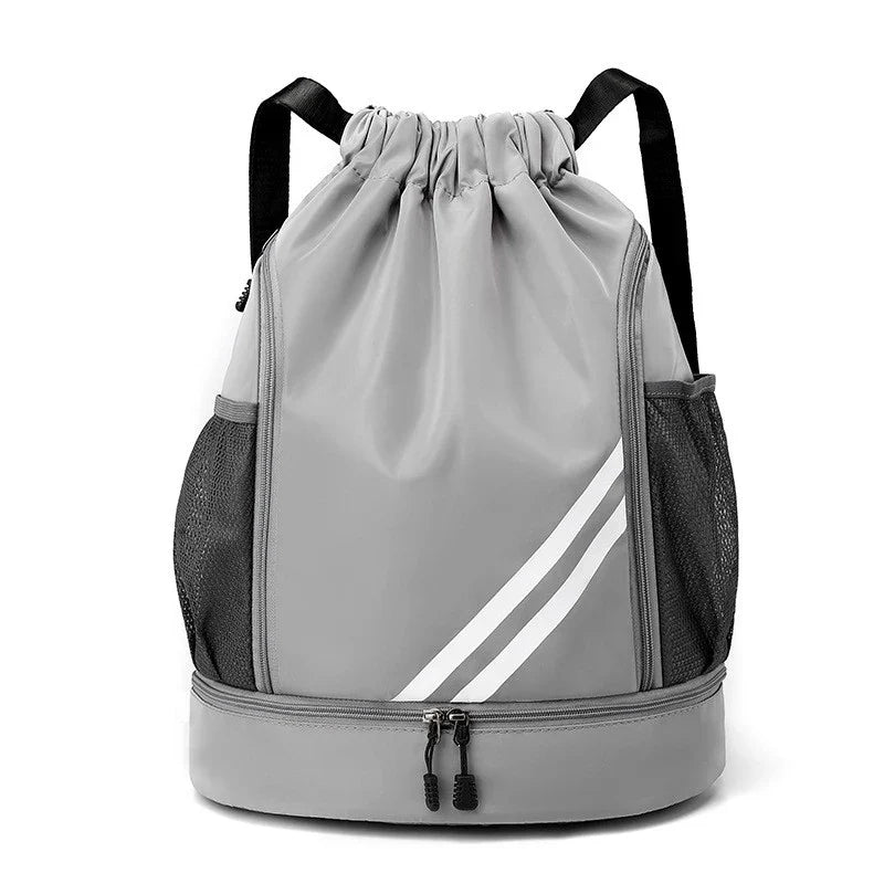 Fitness & Sports Backpack | Gym Bag for Women & Men, Basketball, Soccer, Football Storage with Drawstring Training Knapsack