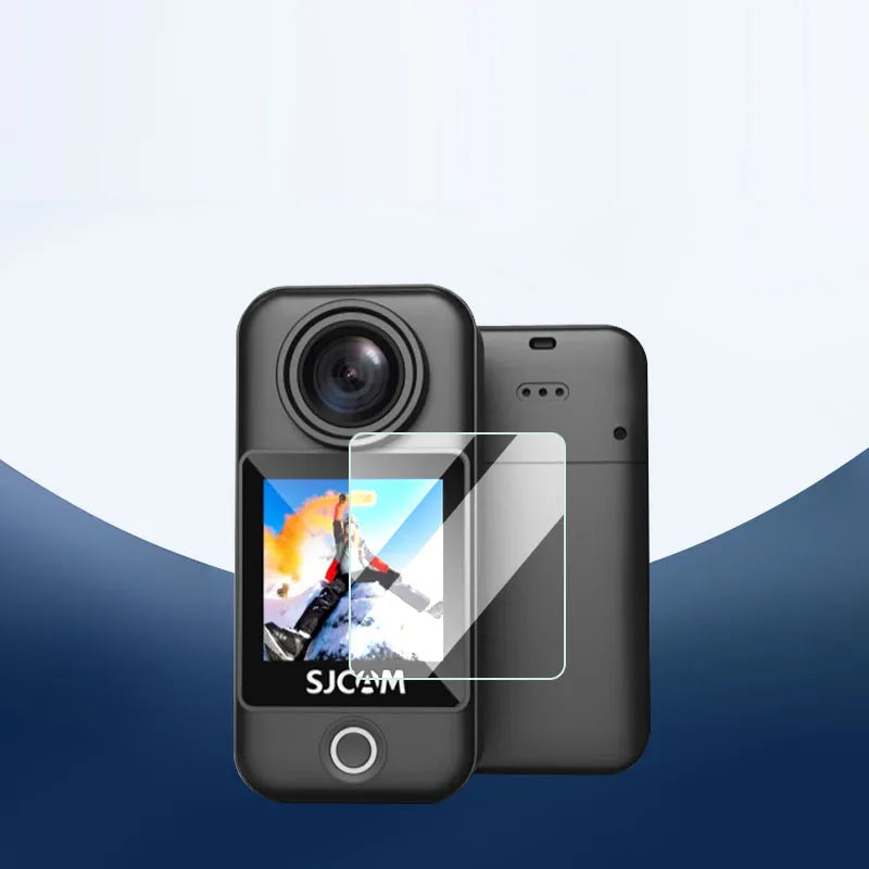 3PCS TPU Clear Screen Protector Film for SJCAM C300 Pocket 4K Action Camera – LCD Display Guard Cover Accessories