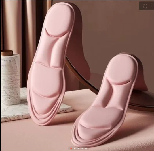 2 Pairs Memory Foam Orthopedic Insoles – Antibacterial, Sweat-Absorbing Shoe Inserts for Sports, Running, and Everyday Comfort