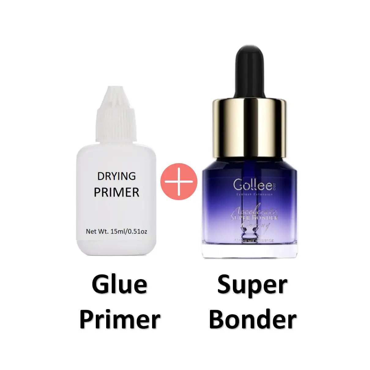 Gollee 0.5s Fast-Drying Eyelash Extension Glue – Waterproof Professional Adhesive for Salon Lashes