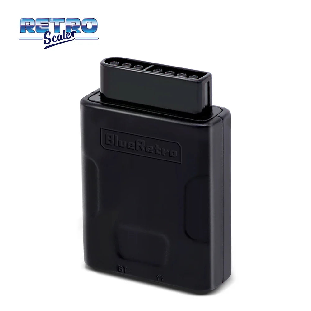 RetroScaler BlueRetro Wireless Controller Adapter – Connect SNES/SFC to PS4, PS5, Switch, Joy-Con & Xbox One S