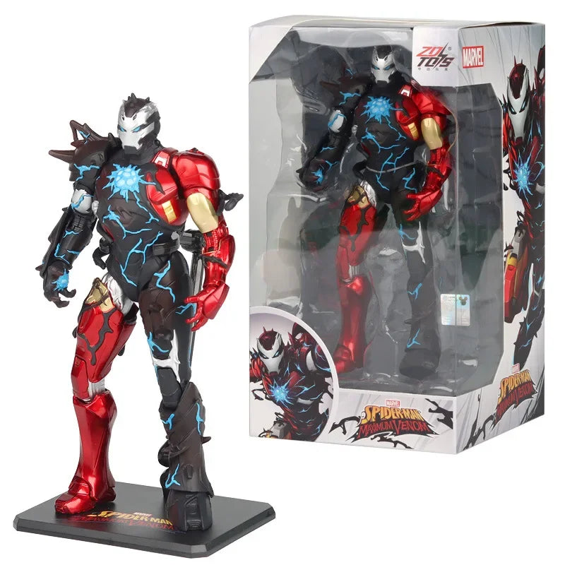 ZD 1/10 Marvel Legends Action Figures – Venom, Spider-Man, Iron Man, Thanos, Captain America, Black Panther Toy