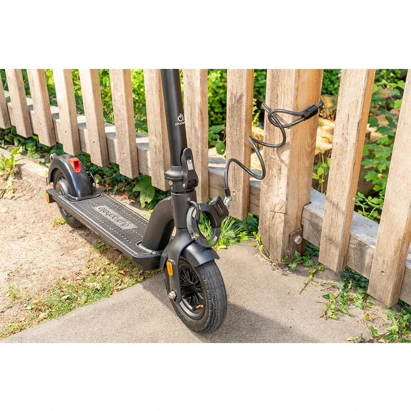 Heavy Duty Scooter Lock - Black Security Lock for Scooters, Bicycles, Prams - High-Tech ABS Coated, Ideal for E-Scooter & Motorcycle