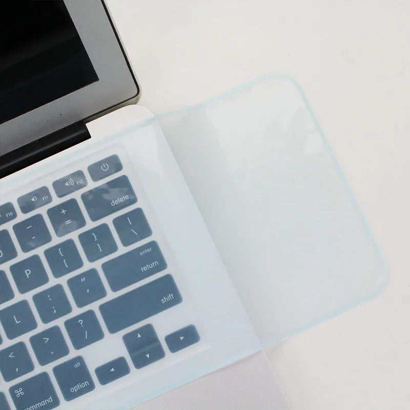 Universal Silicone Laptop Keyboard Cover Protector – 12–17 Inch Dustproof Keyboard Skin for Notebook Computers