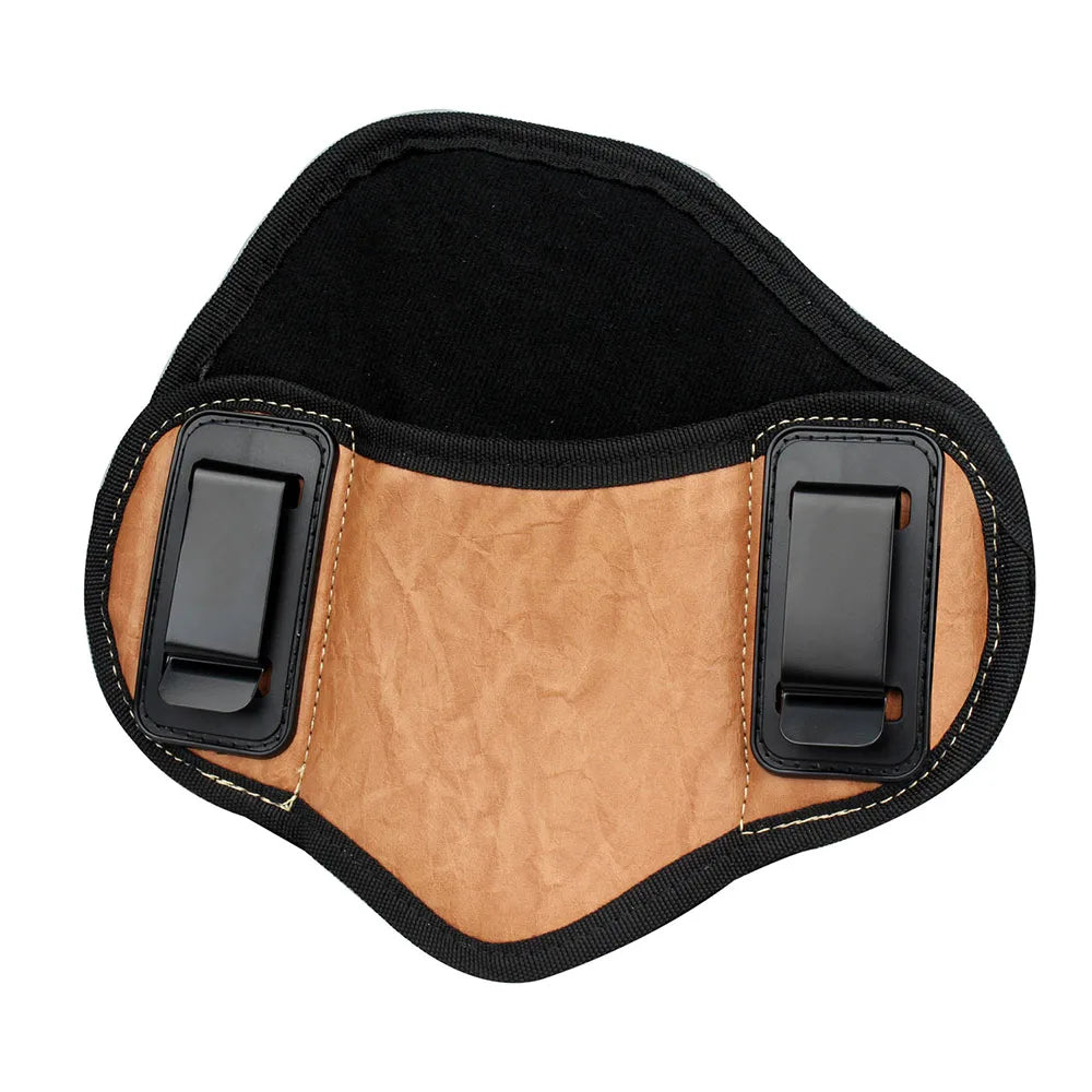 Tactical PU Leather Concealed Gun Holster – Universal Fit for Glock, Sig Sauer, Beretta & Similar Pistols – Hunting Waist Carry Pouch