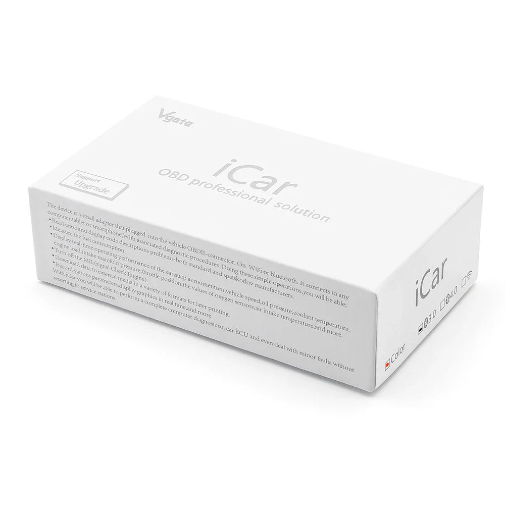 Stay Connected: Vgate iCar2 OBD2 Bluetooth WIFI Car Scanner Tool - ELM327 V2.2 for iOS/Android, Auto Diagnostic Scanner with Advanced Features