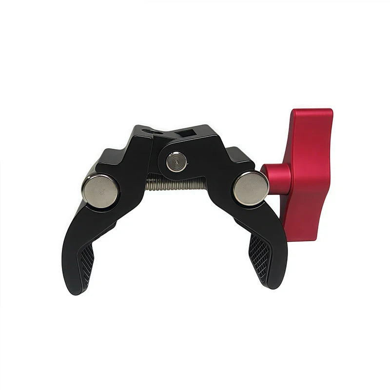 Camera Super Clamp with Double Ball Head Magic Arm – Metal Mount for DSLR, GoPro, Monitor, Light & Mic Photography Accessories