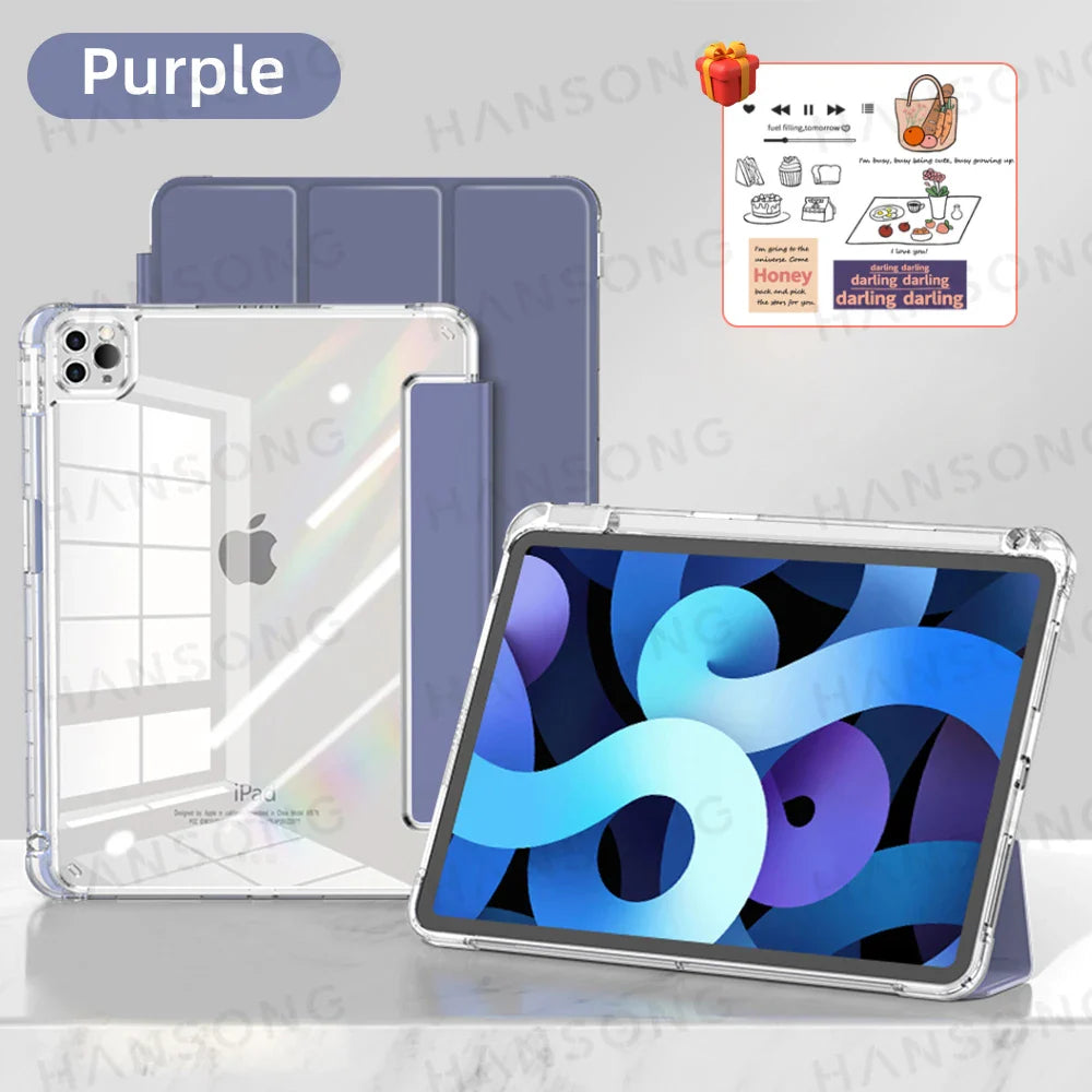 Universal iPad Case — Compatible with iPad Air, Pro, Mini & 10th/11th Gen Models — Protective Cover for 7–13-inch Tablets