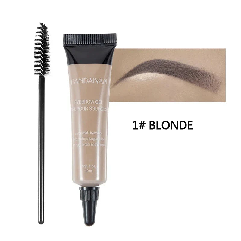 Pro Eyebrow Cream Gel Tattoo Pen – Long-Lasting Waterproof Henna Tint for Perfect Eyebrows (Cejas Maquillaje)