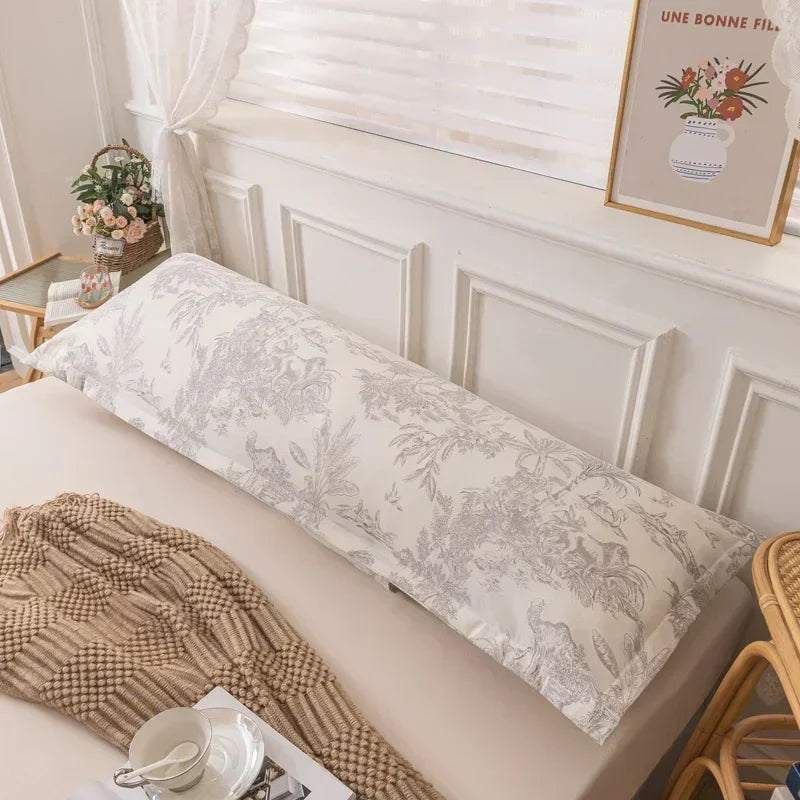 Skin-Friendly Couple Pillowcase – Cozy Polyester Hugging Pillow Cover, Large 120/150/180cm