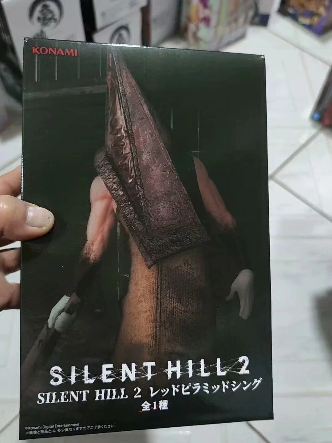 Silent Hill Figure – Bubble Head Nurse Red Pyramid Head Ornament, Horror Collectible Toy Gift
