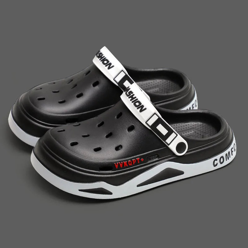 Men’s EVA Garden Clog Sandals – Comfortable Breathable Hole Shoes for Beach, Outdoor & Indoor Unisex Slippers
