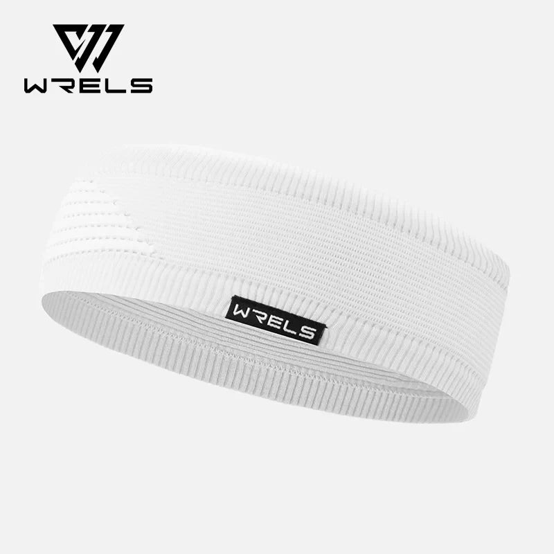 WRELS Wide Sweatband – No-Slip Moisture Wicking Headband for Men & Women, Yoga & Workout Fitness Training